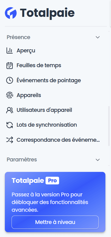 TotalPaie – gestion des employés et dossiers RH